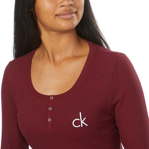 Calvin Klein Women's 2-Piece Fleece Sleepwear PJ Set