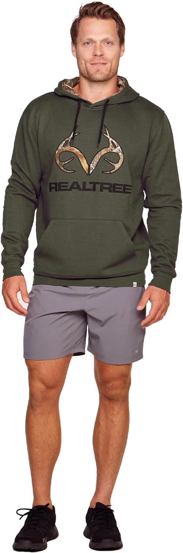 Realtree Men’s Hooded Sweatshirt - Forest Night