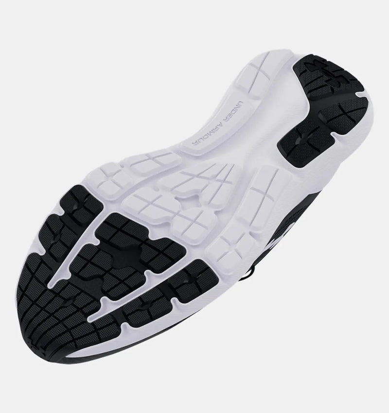 Under Armour Women's W Surge 3 Sneaker-Black