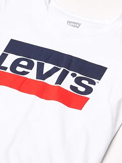 Levi's Girl's Regular Fit Sportswear Logo T-Shirt