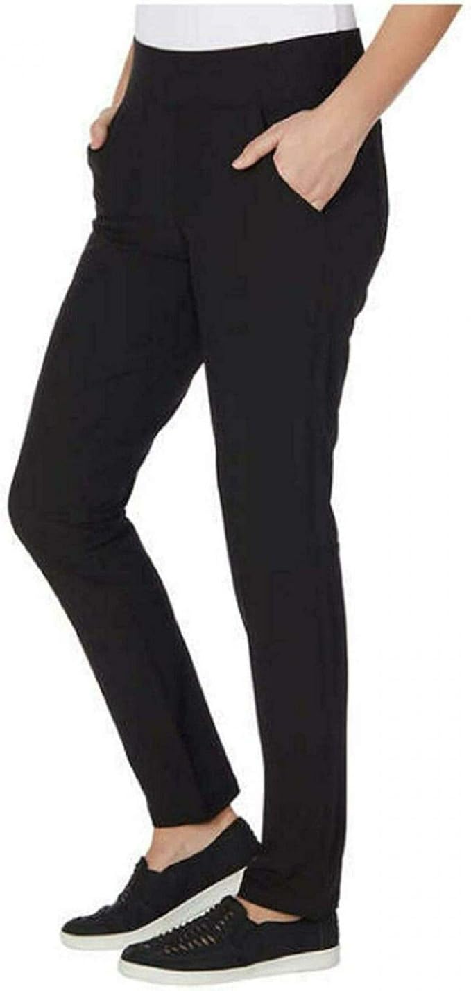 Weatherproof Vintage Women Stretch Pants (Black)