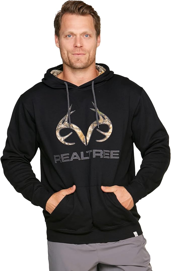 Realtree Men’s Hooded Sweatshirt - Forest Night