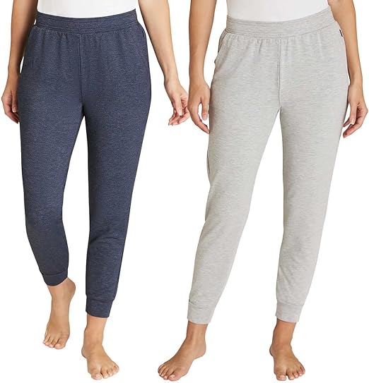 Eddie Bauer Womens 2 Pack Fleece Lounge Joggers