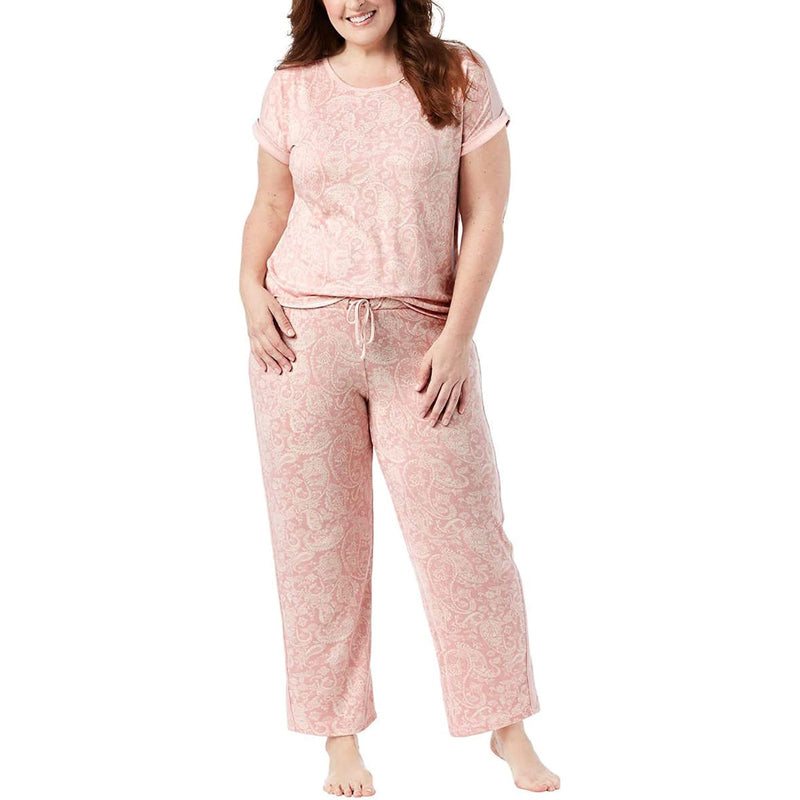 Lucky Brand Womens 3 Piece Pajama Set