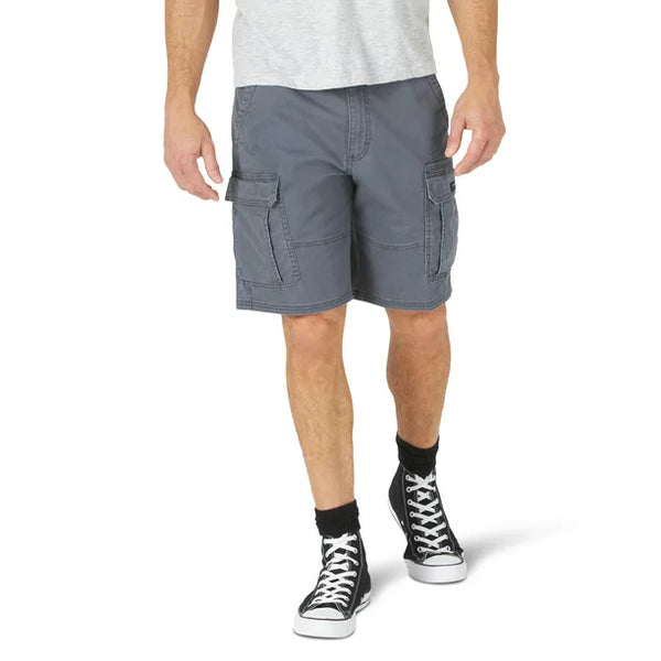 Falls Creek Cargo Shorts Men's tag Stretch Beige Cotton Spandex