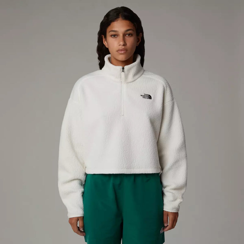 The North Face 100 Glacier Cropped quarter Zip Fleece