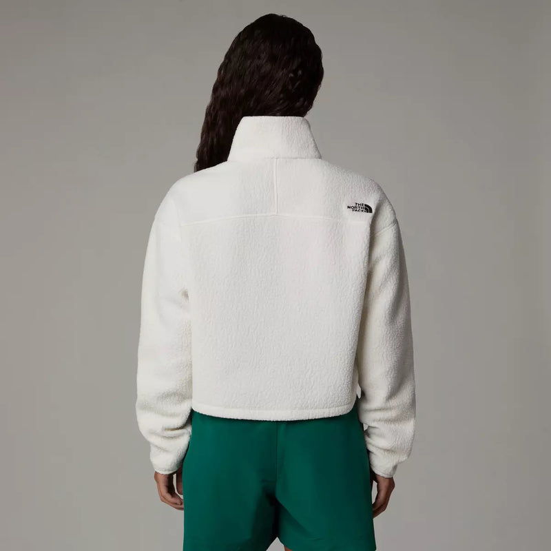 The North Face 100 Glacier Cropped quarter Zip Fleece