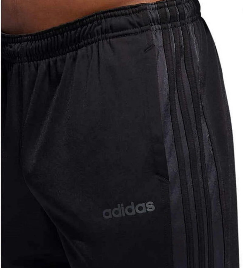 Adidas Men's Essentials 3-Stripes Tricot Jogger Pants BLACK