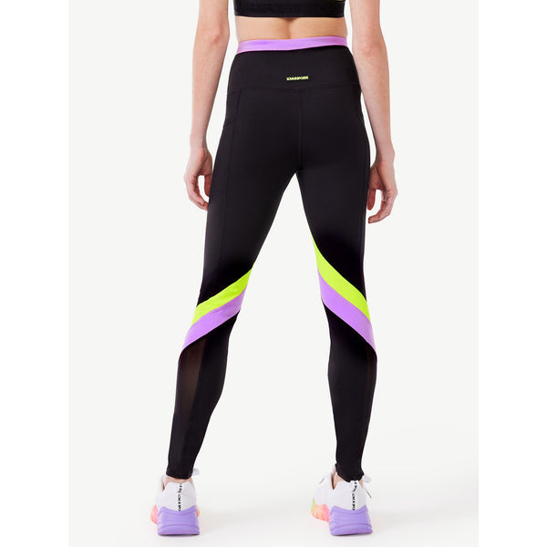 Love & Sports Women's Colorblocked 7/8 Length Leggings