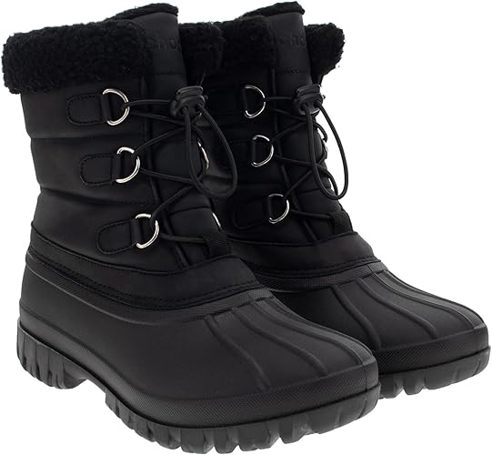Chooka Women's Boots Warm Insulated Plush Lined Waterproof Mid Calf