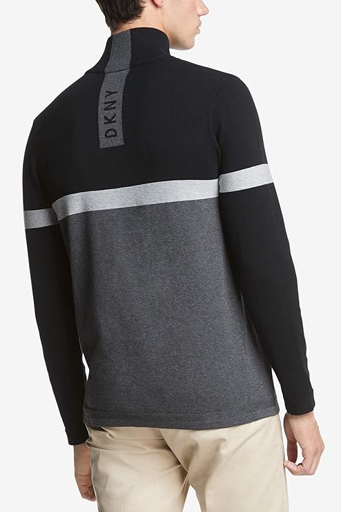 DKNY COLOR BLOCK SWEATER MENS