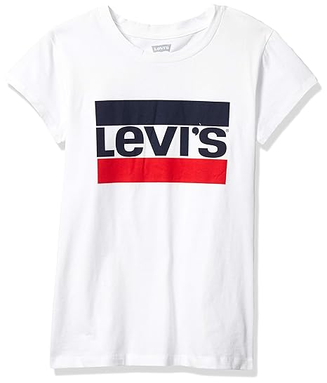 Levi's Girl's Regular Fit Sportswear Logo T-Shirt