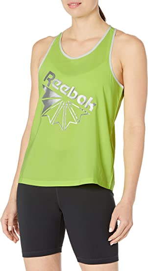 Reebok Women's Classics Side Stripe Tank Tank Top