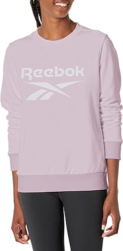 Reebok Women's Big Logo Crewneck Sweatshirt