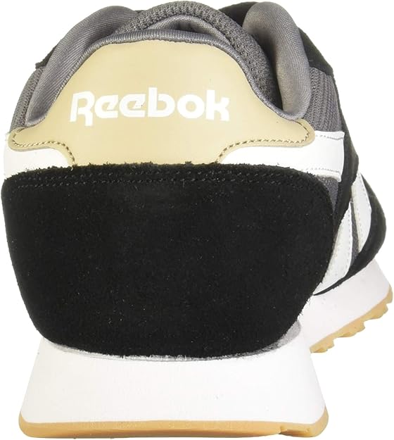Reebok Mens's Royal Ultra Suede Nylon Accent Stitched Logo Lace-Up Running Sneakers