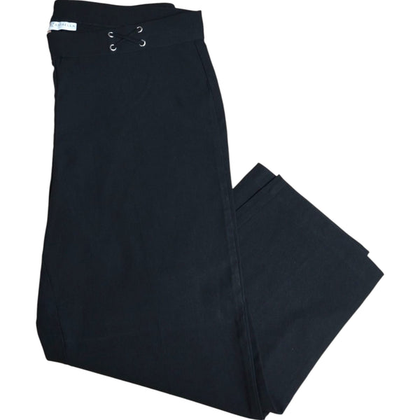 Rafaella Black Capri Pants Comfort