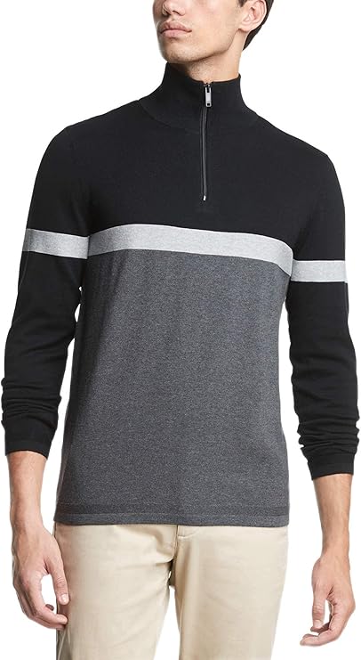 DKNY COLOR BLOCK SWEATER MENS