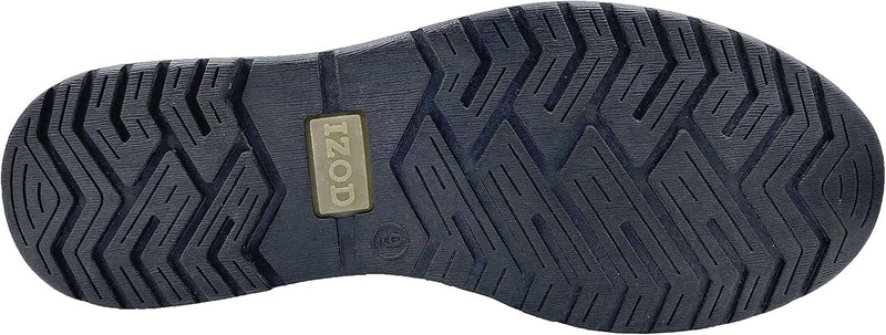 IZOD Men's Pull-On Chukka Boot In Black /brown