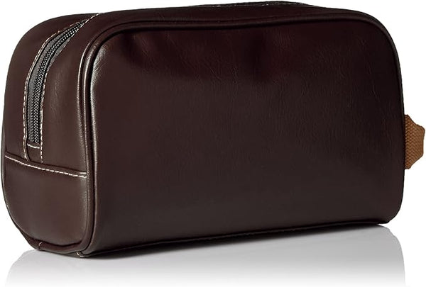 Kenneth Cole Reaction Men's Top Zip Single Compartment Travel Kit