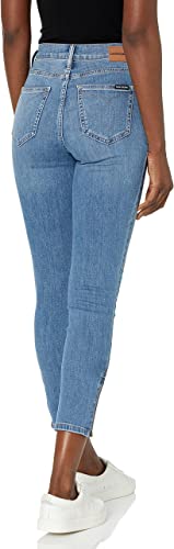 Calvin Klein Skinny High Rise Blue Ankle Jeans