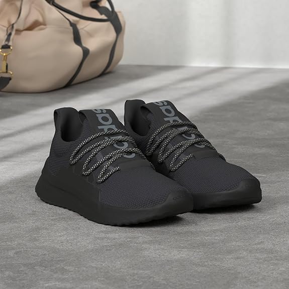 Adidas Lite Racer Adapt 4.0 Cloud Foam Slip-On Shoes-Black