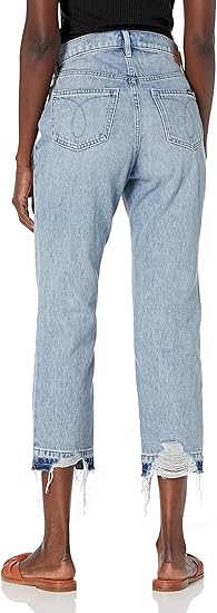 Calvin Klein Jeans Women's Mid Rise Slim Boyfriend Jeans Mid Rise Boyfriend Vintage Denim