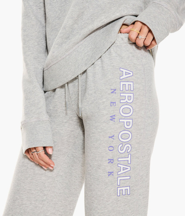 aeropostale aeropostale logo cinched sweatpants