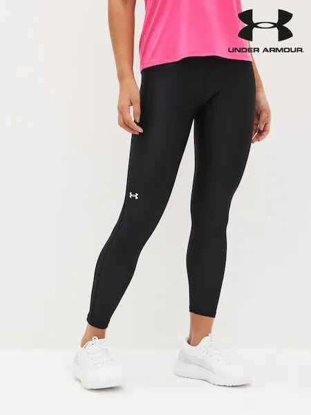 Under Armour Women High Rise Legging Pants With Large Logo