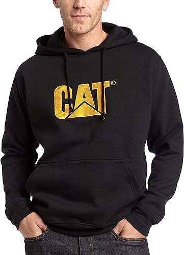 Cat erpillar Men's Trademark Hooded Sweatshirt