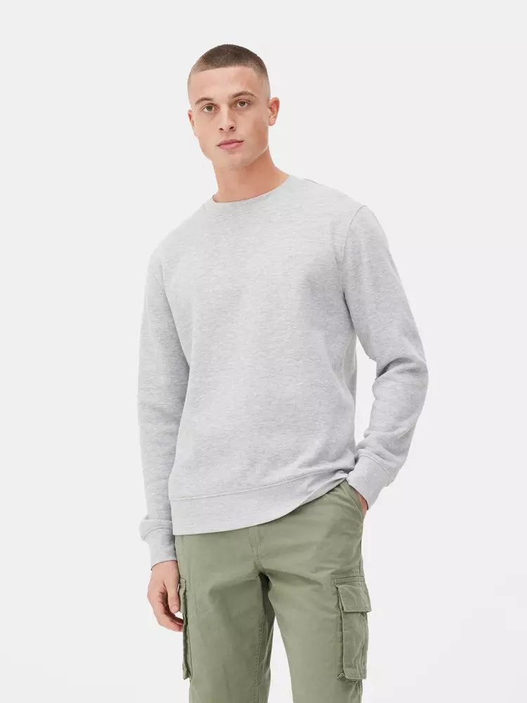 PRIMARK  Men Sweatshirt Crew Neck-Gray