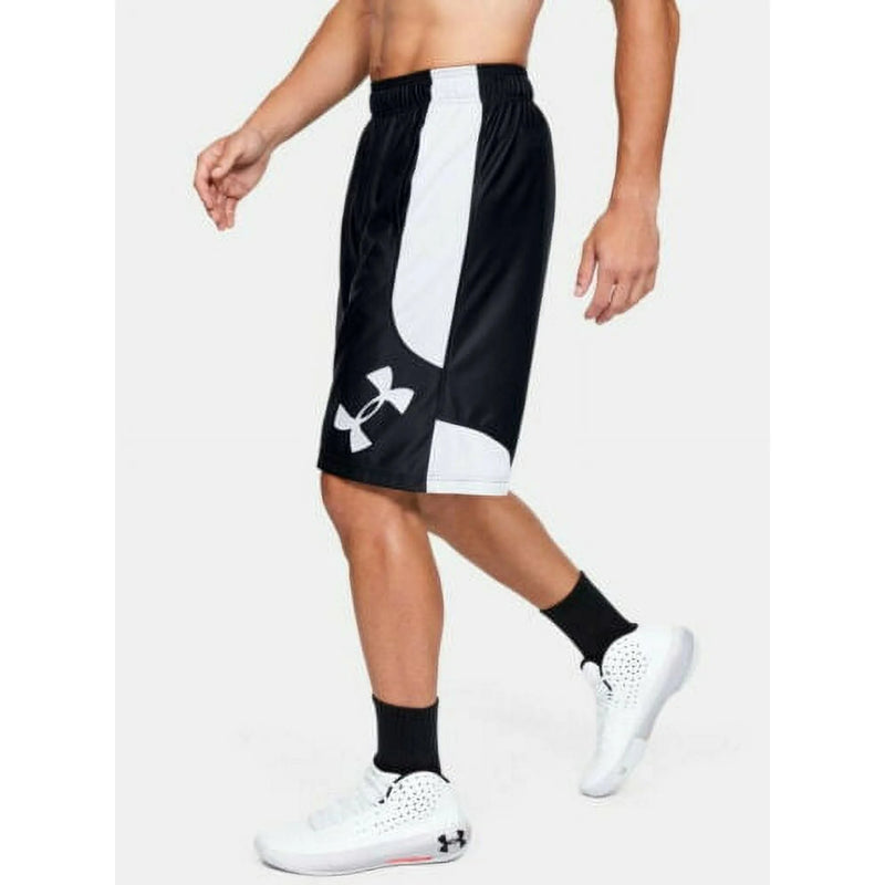 Under Armour Men's UA Perimeter Basketball Shorts Black/Halo Gray