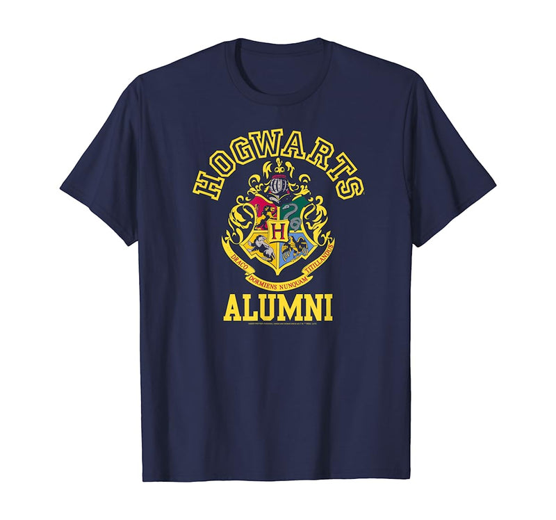 Harry Potter Hogwarts Alumni T-Shirt NAVY