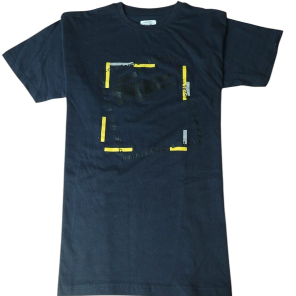 Lacoste Sport Mens Navy Croc Box T-Shirt