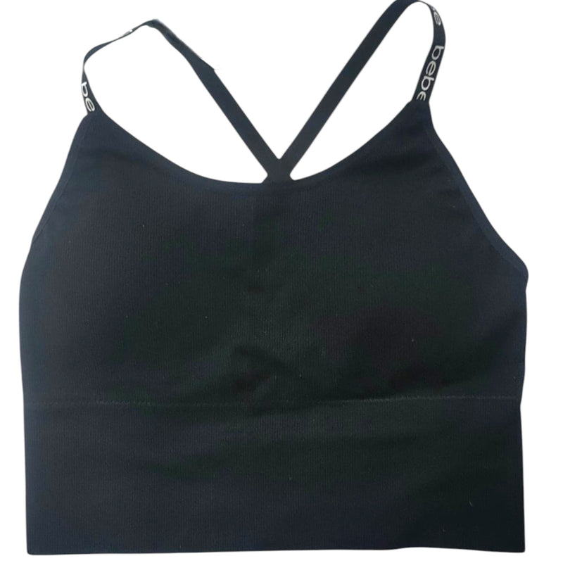 Bebe Women Sports Bra-Black