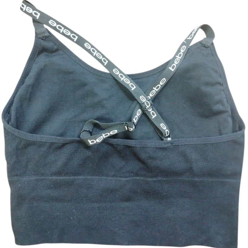 Bebe Women Sports Bra-Black
