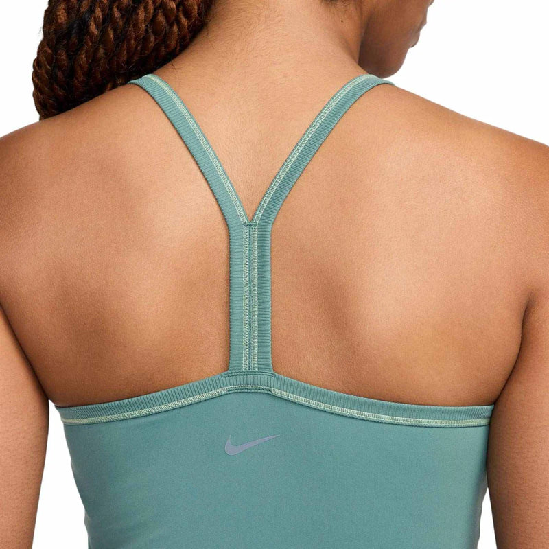 Nike One Fitted Women Dri-fit Cropped Tank Top-Vapor Green
