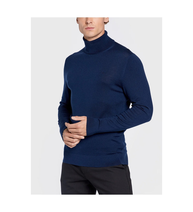 Calvin Klein Mens Turtleneck Tigers Eye