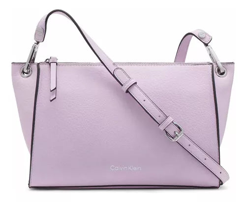 Calvin Klein | Raspberry Radiance Garnet Top Zip Crossbody Bag