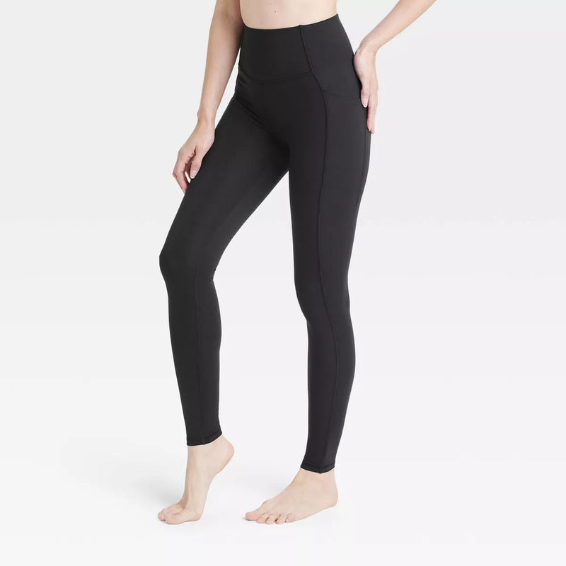 All In Motion Women's Brushed Sculpt Curvy High-Rise Pocketed Leggings