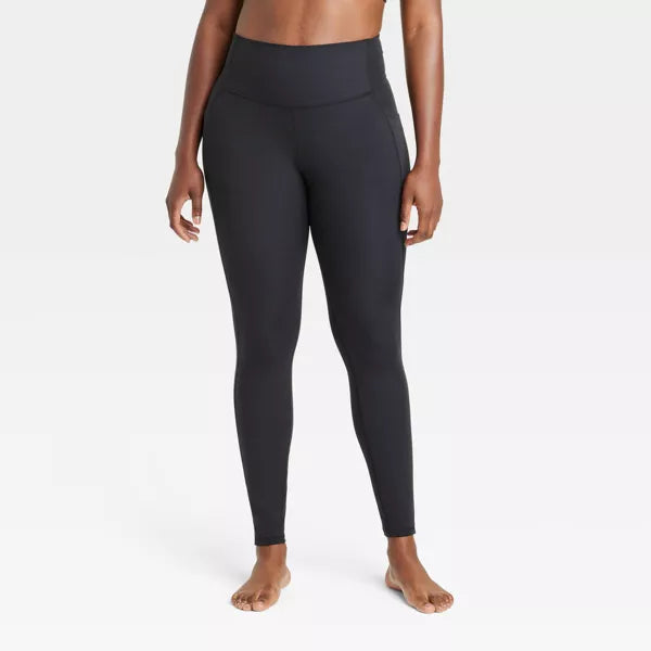 All In Motion Women's Brushed Sculpt Curvy High-Rise Pocketed Leggings