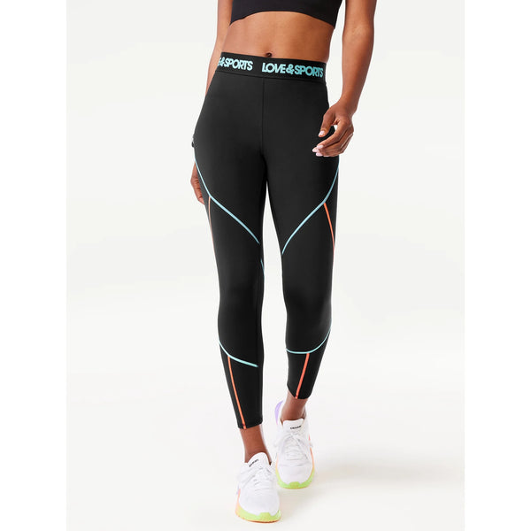 Love & Sports Women’s Seamed Performance Legging