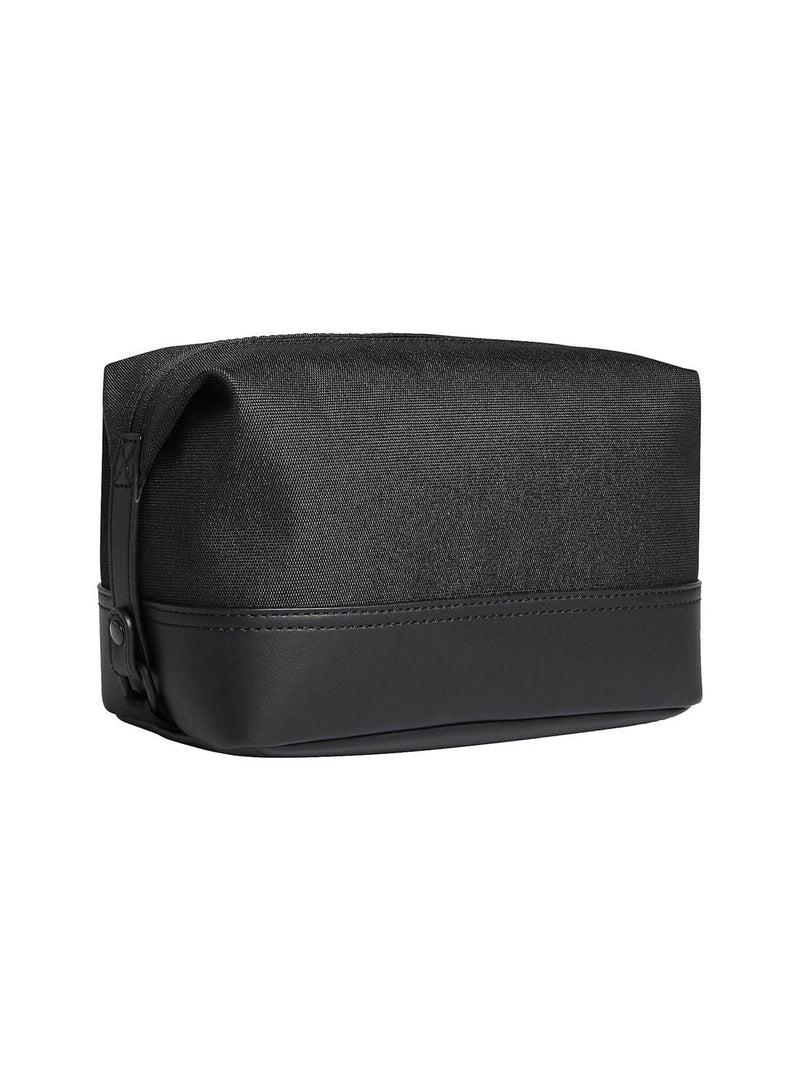Calvin Klein Men Hand Bag Industrial Nylon Was Negro-Black