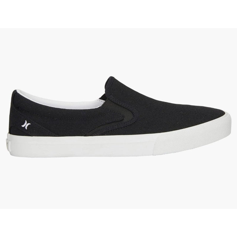 Hurley Men's Canvas Slip-on Shoe Ships Without Box-Gray