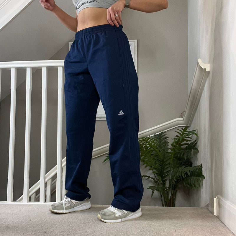 Adidas Women Sweatpants Joggers tracksuits-Navy