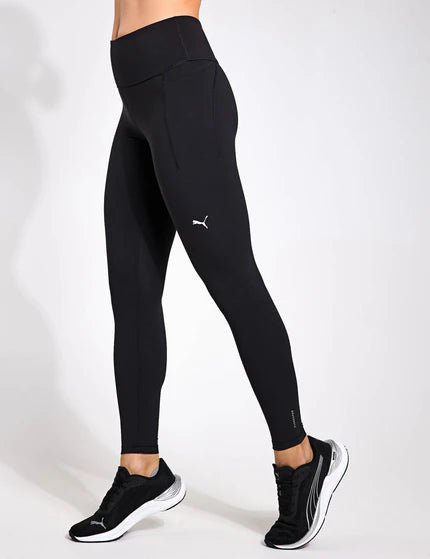 Puma Women Cloud spun High Waisted Full-Length Tights - Black
