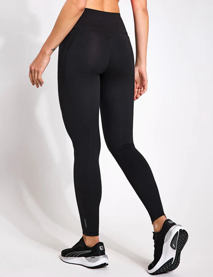 Puma Women Cloud spun High Waisted Full-Length Tights - Black