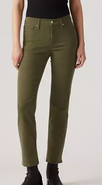 RESERVED Shaping Straight Women's Jeans olive