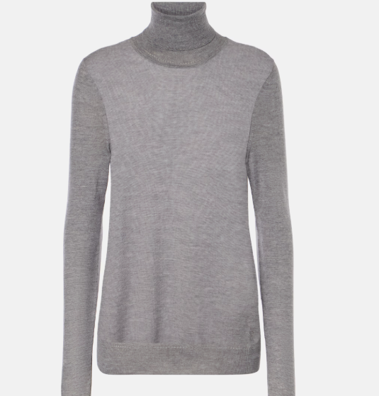 LL Bean Women's Cotton/Cashmere Turtle Neck Sweater