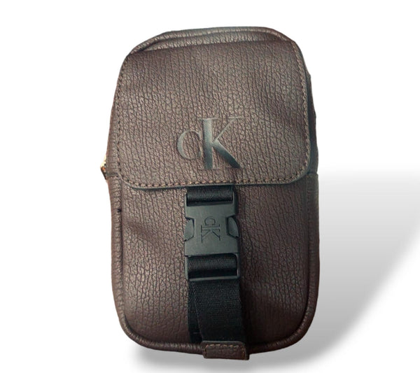 Calvin Klein men bag  CROSS body brown