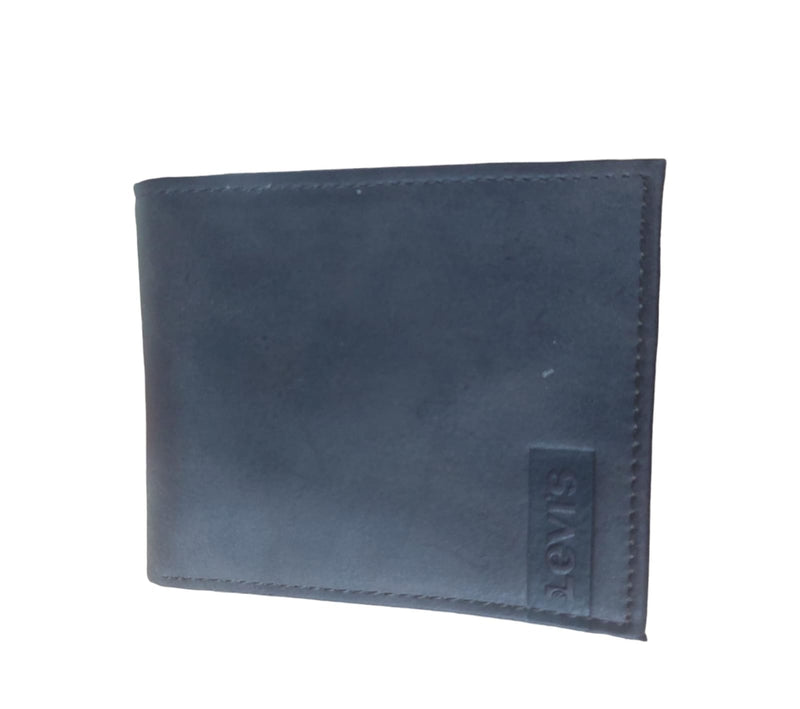 LEVI'S Men's Leather Bifold Wallet w/ RFID Protection